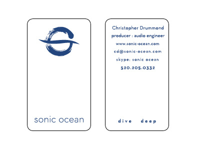 Sonic Ocean Business Card