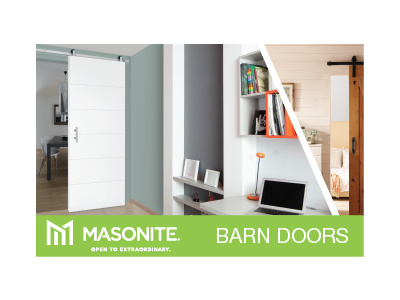 Masonite Barn Door Signage