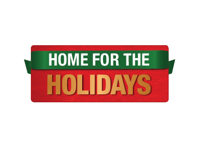 Holiday 2018 Home for the Holiday Logo Concept 6