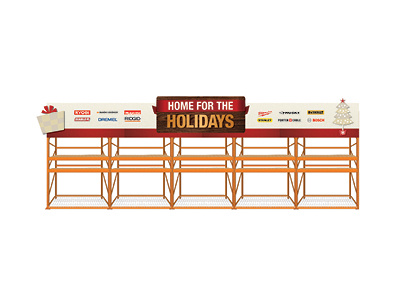 Holiday 2018 Gift Center Concept Overview christmas holiday logo sale the home depot