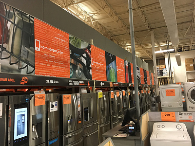 The Home Depot Showroom Banners