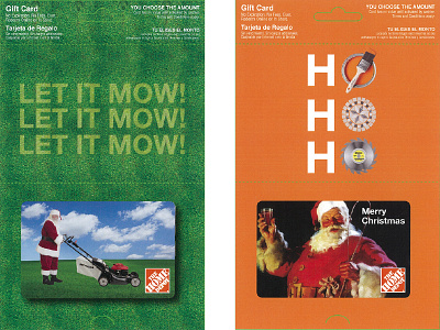The Home Depot Gift Cards christmas giftcards holiday retail the home depot