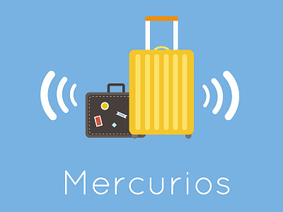 Mercurios airport android app flight interface luggage tracking ui ux