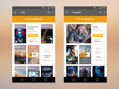 Feed android app design feed interface mobile ui ux