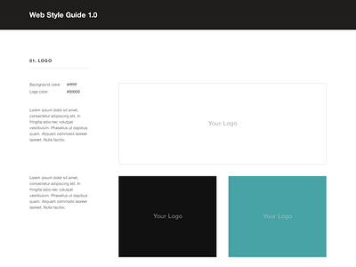 Free Web Style Guide PSD Template by Rafal Tomal on Dribbble