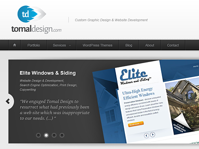 TomalDesign.com - Redesign design redesign web webdesign