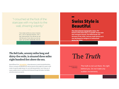 Font pairing inspiration