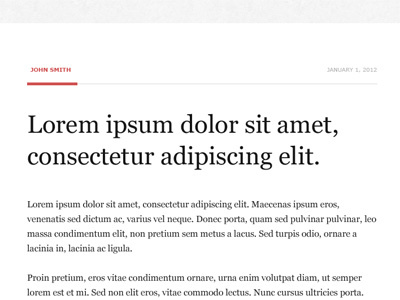 Minimal blog minimal minimalist web design