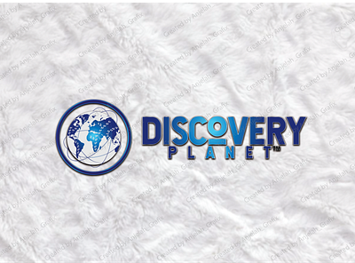 Modern logo design beautifu logo design blue and white design discovery channel flat logo minimal minimalist minimalist design minimalist logo planet ui ux world world map