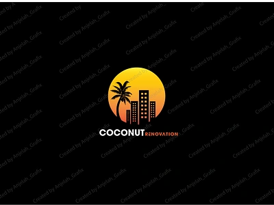 Modern logo design beautifu logo design building design flat graphic design logo minimal minimalist minimalist design minimalist logo moonlight tree ux