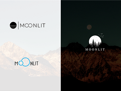 Moon beautifu logo design black white branding design flat graphic design illustrator lettering logo minimal minimal art minimalist design moon moonlight moonrise kingdom moons moonshine ui ux vector