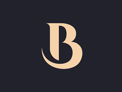 B letter design flat letter lettering letters logo minimal minimalist design minimalist logo ui ux