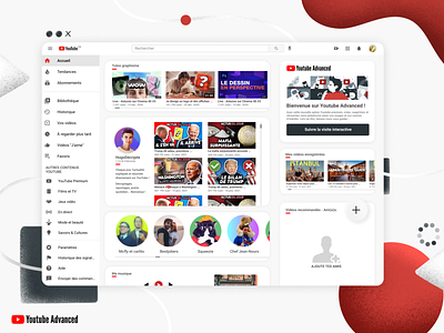 YouTube Advanced - Ui Design.