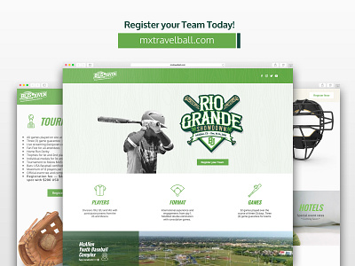 Rio Grande Showdown (web) branding design flat identity illustration logo typography ui ux vector web website