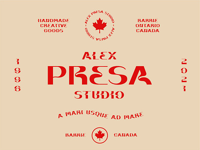 Alex Presa Studio 2021 | Badge Branding