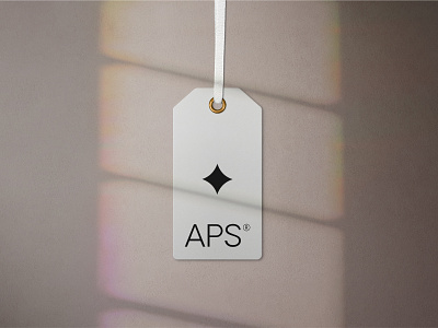 APS® | Alex Presa Studio - S22 Label Tag Mockup branding logo logo mockup minimal minimal design mockup simple logo star