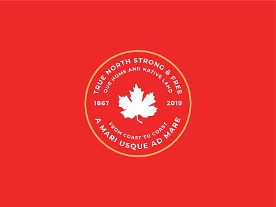 Oh Canada - Badge