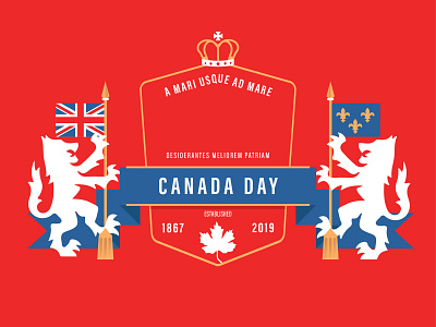 Canada Day Badge | Alternate Version