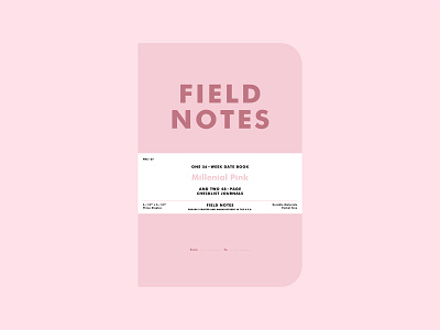 Field Notes | "Millennial Pink"