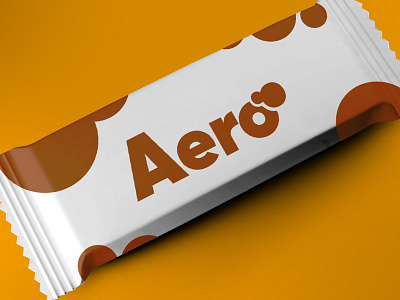 Aero - Wrapper Redesign chocolate chocolate bar chocolate packaging dribbble weekly warm up wrapper wrapper design