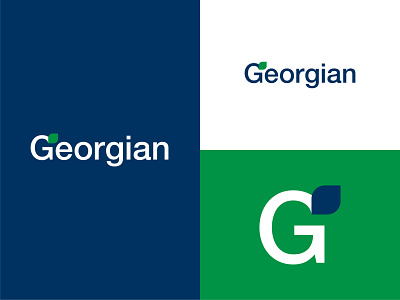 Georgian College | Rebrand Pt. 1 branding design flat flat design logo minimal typography