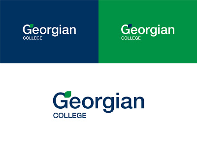 Georgian College | Rebrand Pt. 2 branding design helvetica icon logo minimal typography wordmark