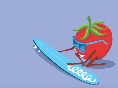 Surfing Vegetables