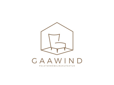 Gaawind Logo Interior design adobe brand branding design designer illustration illustrator logo photoshop