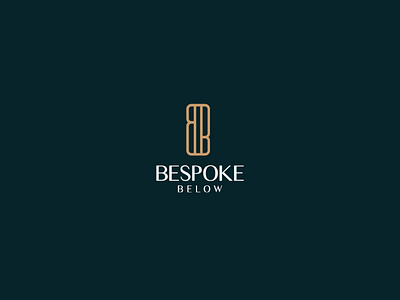 Bespoke Below Logo behance branding designer dribbble illustrations illustrator logo logos photoshop