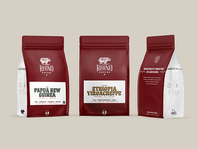 Rhino Coffee Retail Bags