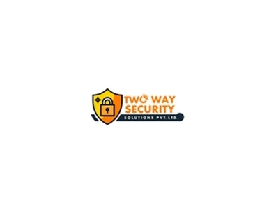 Two Way Security Logo app branding camera cctv design icon illustration nickonieee nikhilpal two way security twoway twowaysecurity