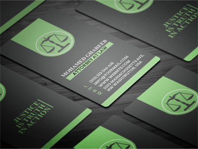 Creative Lawyer Business Card - 3