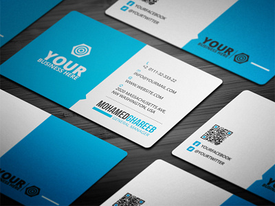 Creative Corporate Business Card 26