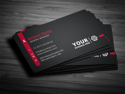 Creative Corporate Business Card 27