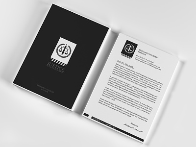 Creative Lawyer Letterhead 5 attorney business clean corporate creative editable identity lawyer letterhead print ready stationery