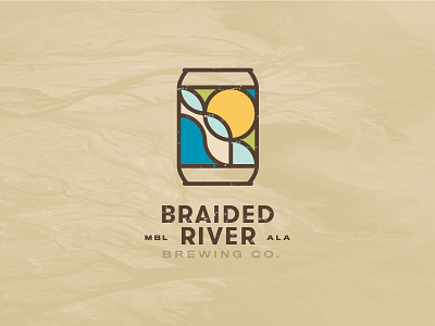 Braided River Brewing Company Identity