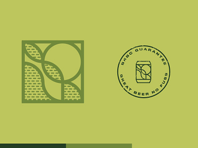 Braided River Brewing Company Identity branding brewery logo logo typography