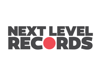 Next Level Records branding emblem logo mock up mockup