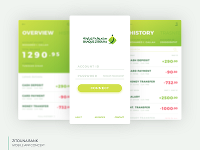 Banking App UI Concept