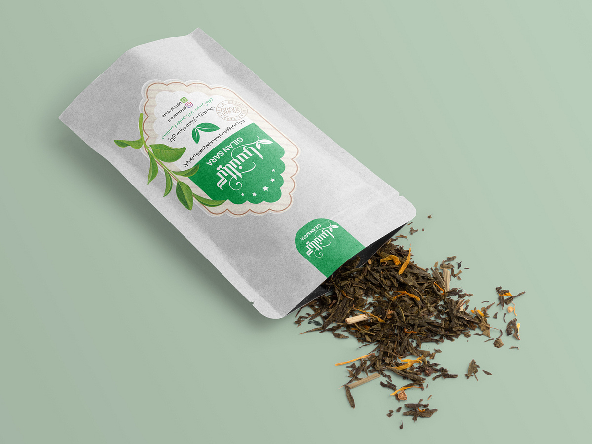 Gilan Sara tea by BUFFALO | Creatives on Dribbble