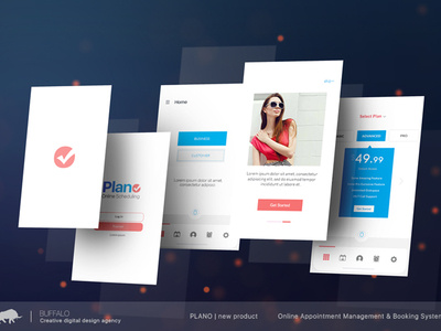 plano mobile ui design