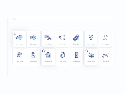 Medical Asset Technology Icon Set asset locator branding cloud technology graphic design hospital icon pack icon set icons icons design illustration line icons medical ui vector