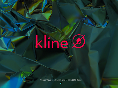 Final touches to Kline's new brand identity abstract adobe illustrator adobe photoshop branding design graphic design logo typography