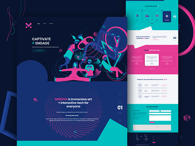 Mersiva - Complete Website Design