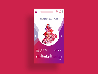 UI Daily 009 : Music Player