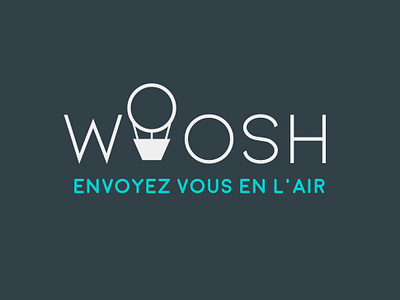 Woosh Hot Air Balloon Logo