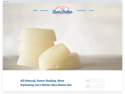 Len's Better Shea Butter Bar