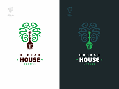 Hookah House Logo design hookah house logo logo design minimal sochi vector