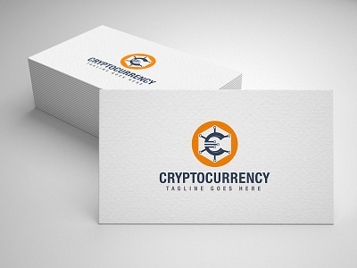 Cryptocurrency Logo Design app branding creative cute design dribbble dribbble best shot flat icon identity lettering logo minimal type typography ui ux vector web website