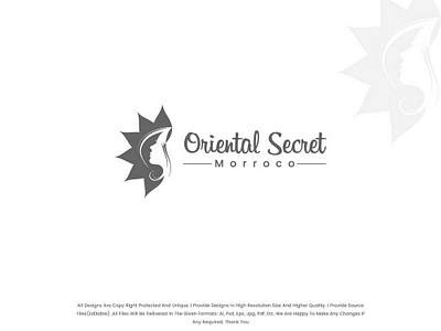 Oriental Secret Logo Design app branding creative cute design dribbble best shot flat icon identity illustration lettering logo minimal type typography ui ux vector web website